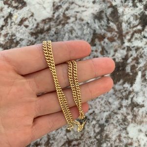 10k Solid Gold 18” 3mm Cuban Chain